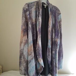 Alberto Makali Ladies M Open Front Cardigan EUC